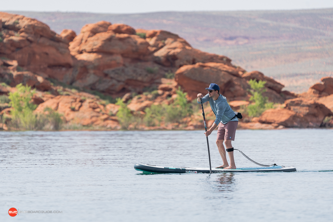 Honu Fairlight paddling left