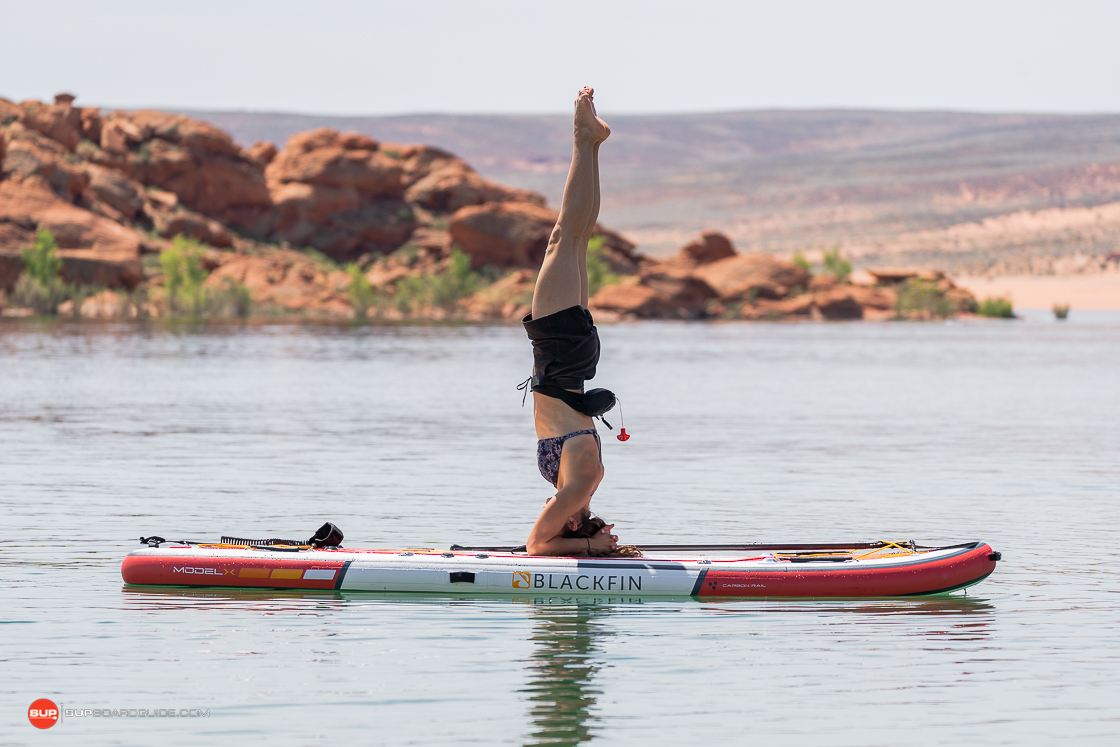 Blackfin Model X Yoga Pose