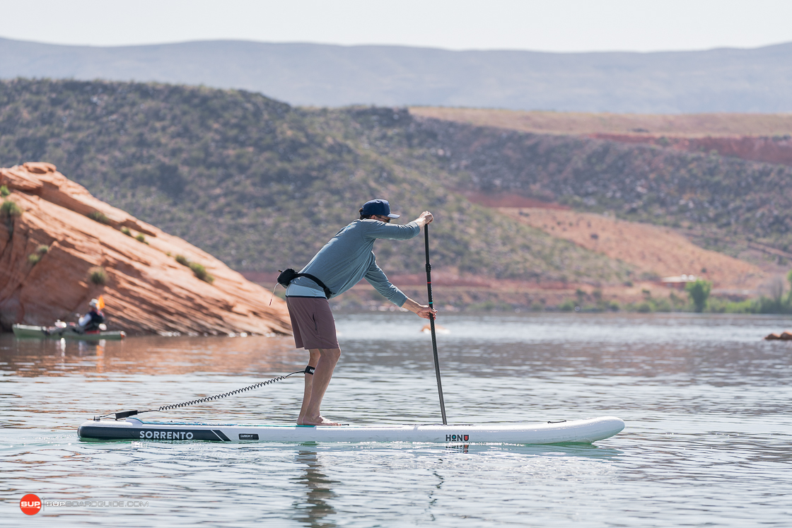 Sorrento paddling right