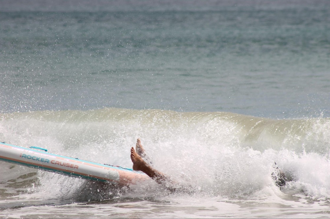 Surfing on Inflatable Paddle Boards