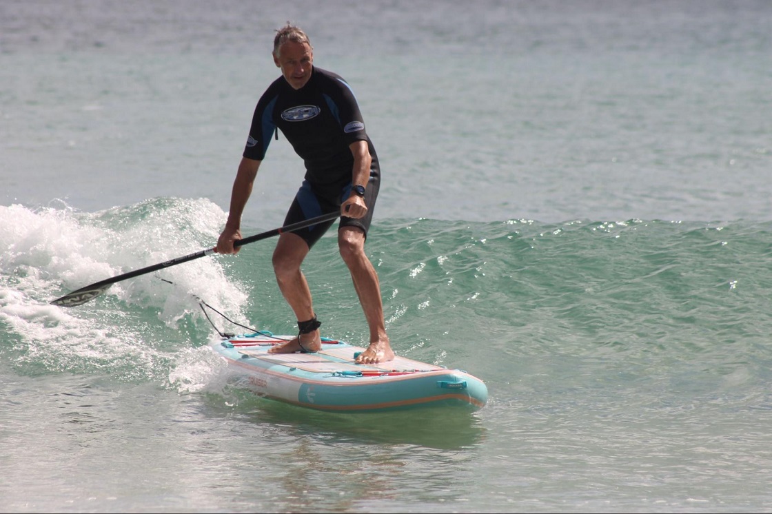 Surfing on Inflatable Paddle Boards