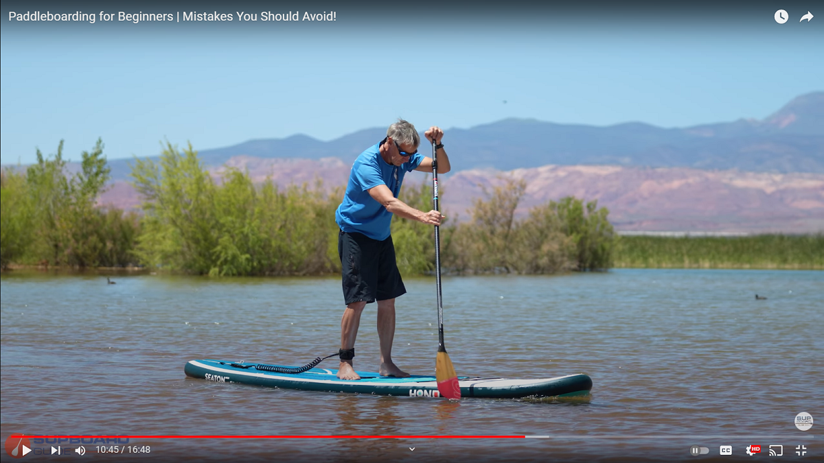 The most common mistakes made by beginner paddleboarders