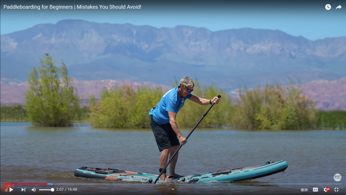 The 10 most common mistakes made by beginner paddleboarders