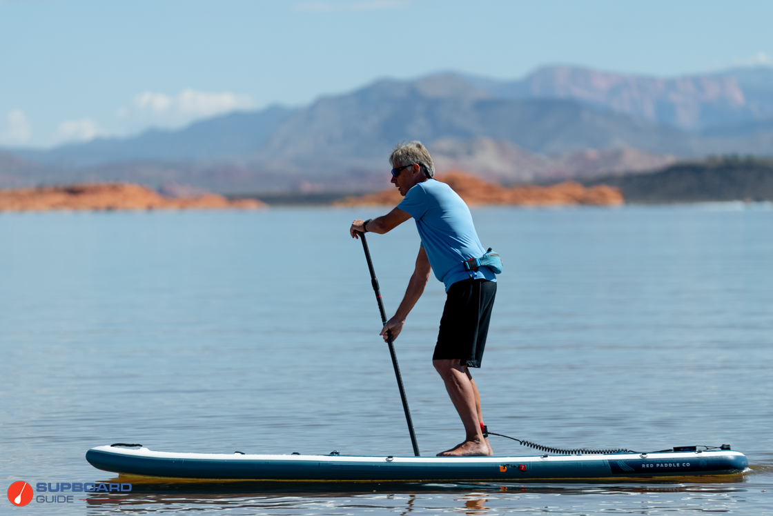 Red Paddle Co 11'6'' Ride - paddlling left