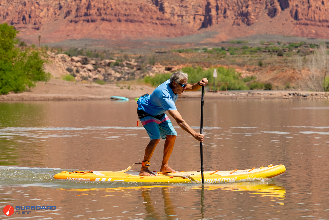 Thurso Waterwalker 120 - paddling right