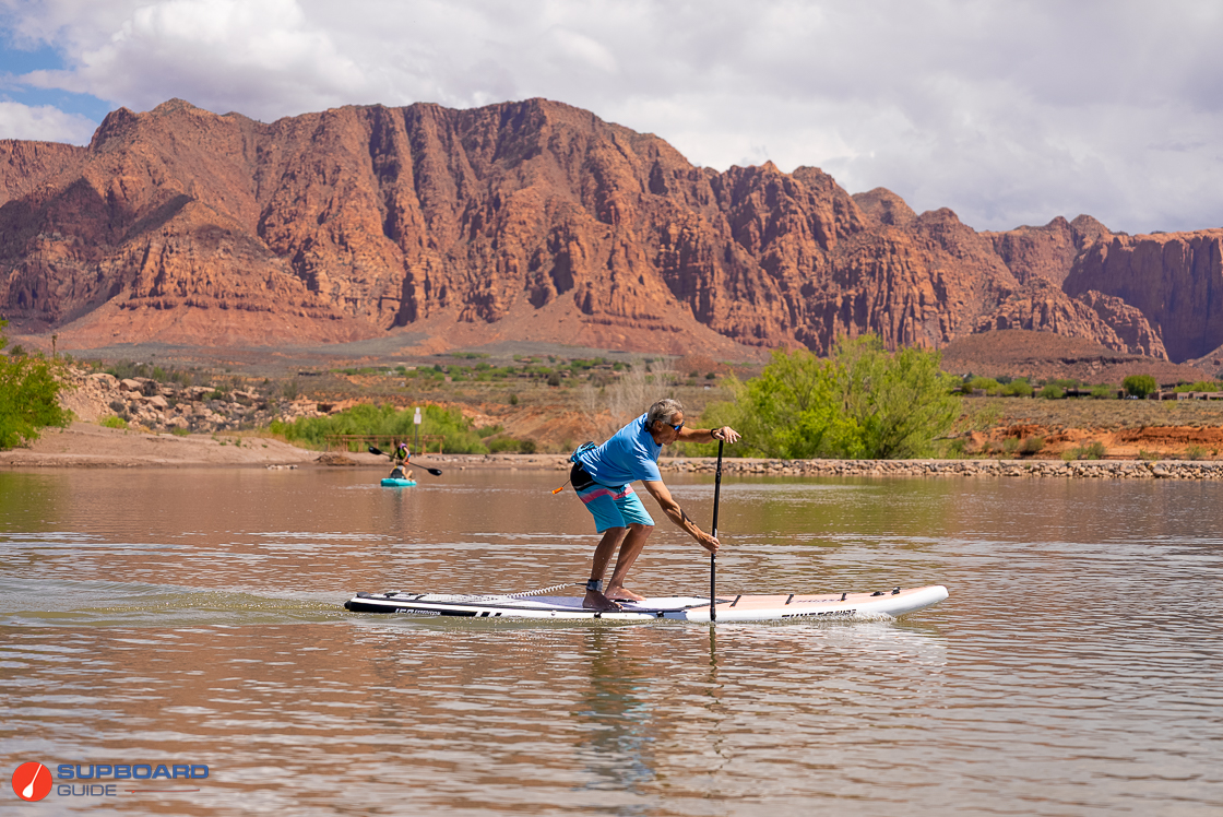 Thurso Surf Expedition 150 iSUP Review - cranking