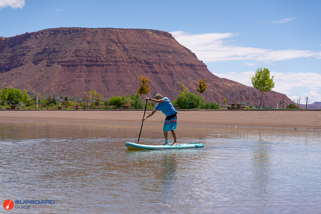 Thurso Surf Waterwalker 126 iSUP Review-cruising