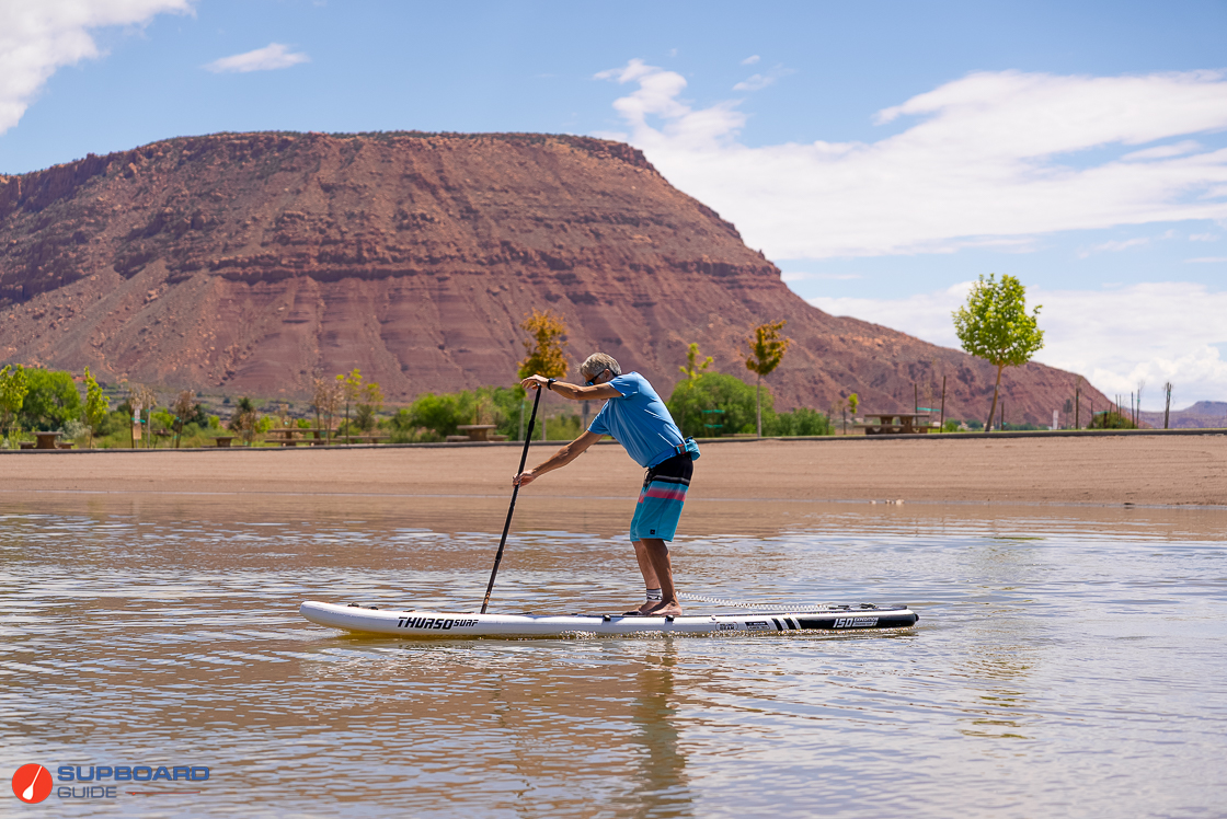 Thurso Surf Expedition 150 iSUP Review-cruising