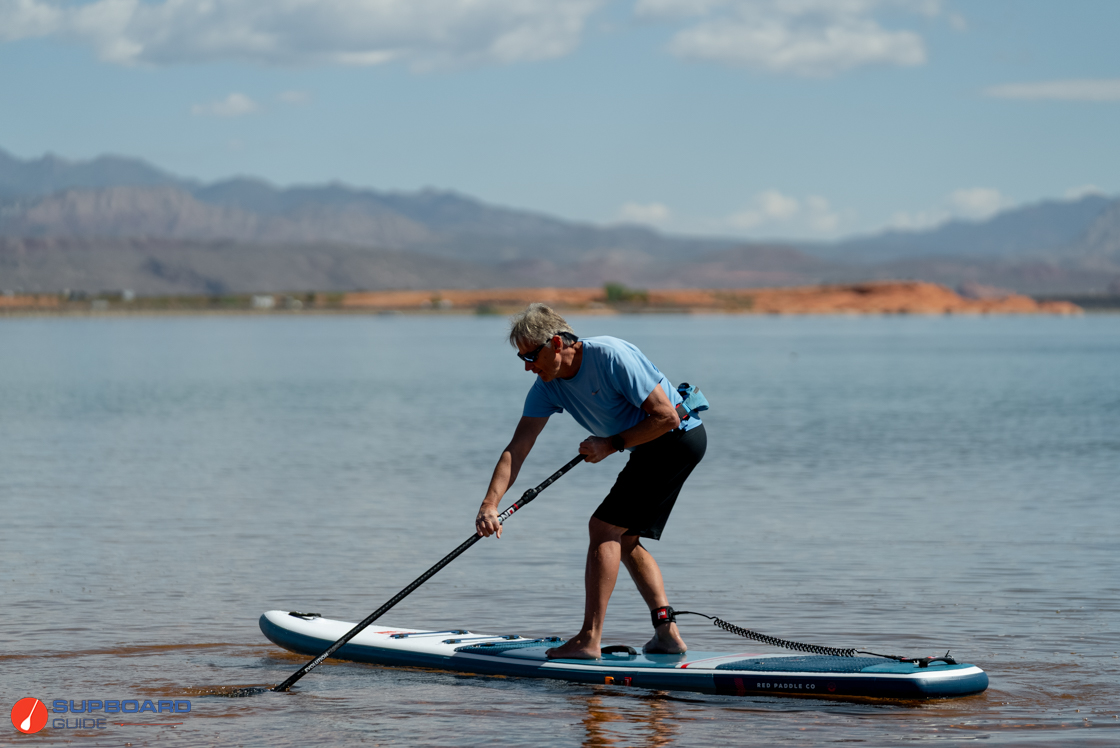 Red Paddle Co 12'6'' Sport - turn