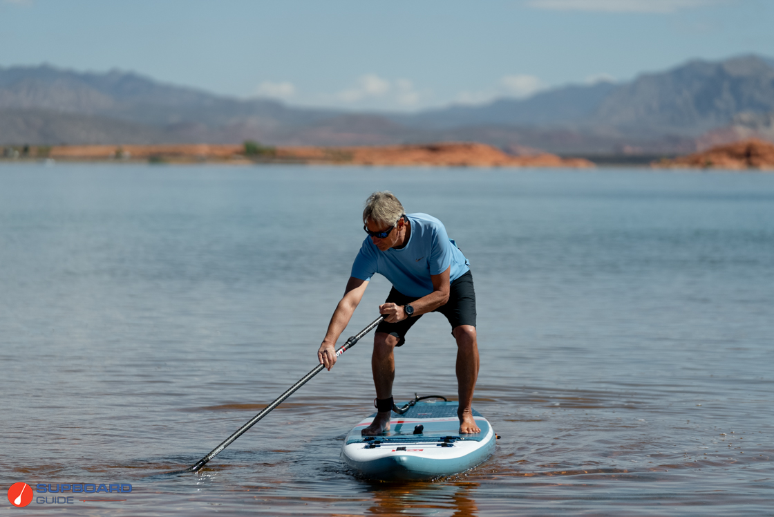 Red Paddle Co 12'6'' Sport - turn