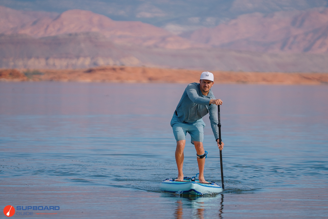 Carta Marina paddling in