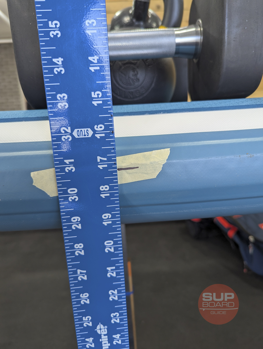 Red Paddle Co Sport 12'6 - bend test