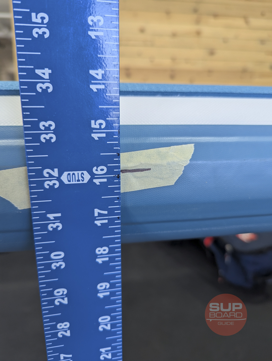 Red Paddle Co Sport 12'6 - bend test